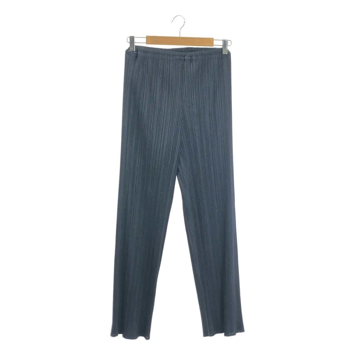 PLEATS PLEASE ネイビー プリーツパンツ PP05-JF004 PLEATS PLEASE ISSEY MIYAKE / プリーツプリーズイッセイミヤケ