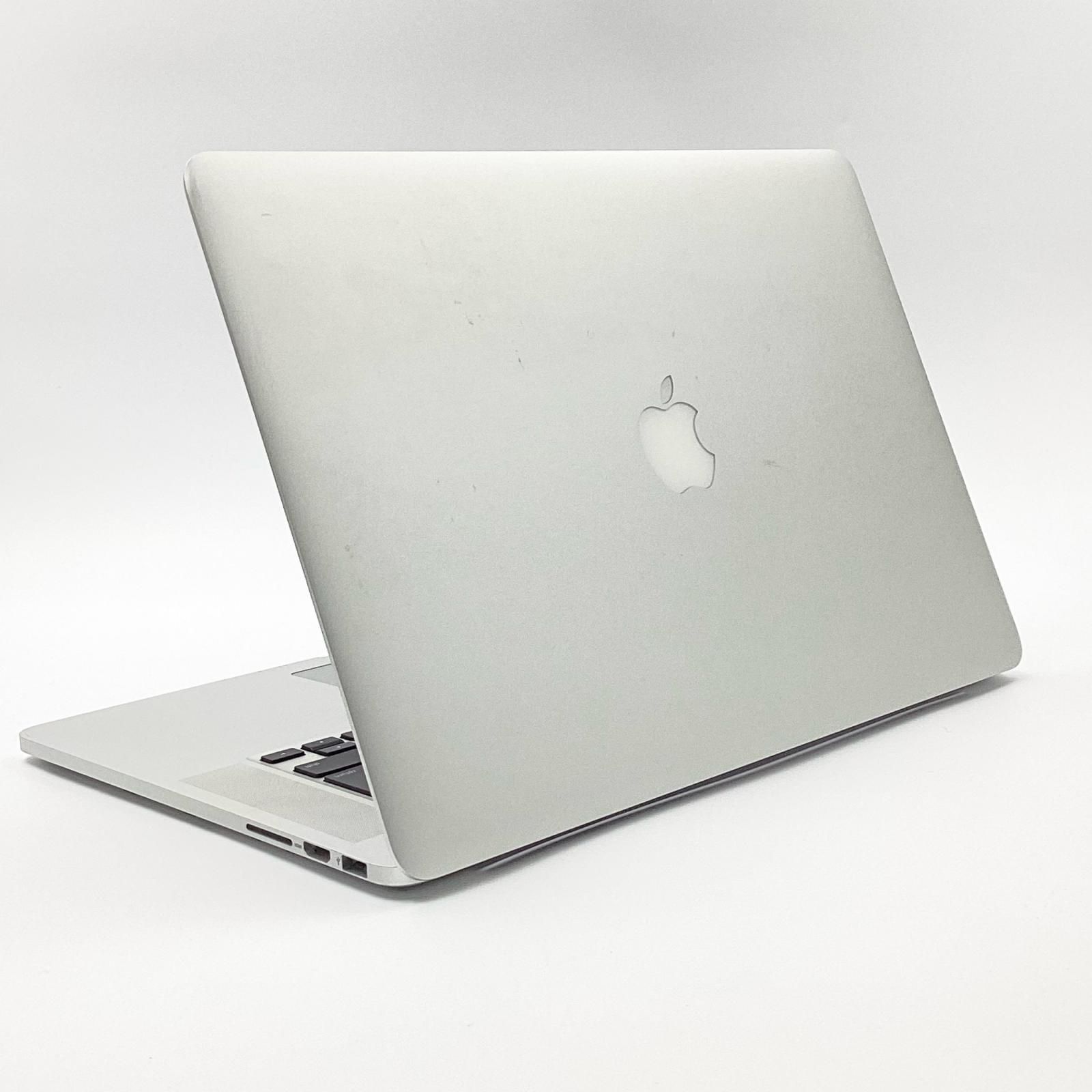 【全額返金保証】【最速発送】Apple MacBook Pro 15インチ 2015 /i7 /16GB /512GB /シルバー 【動作快調・お値打ち販売】