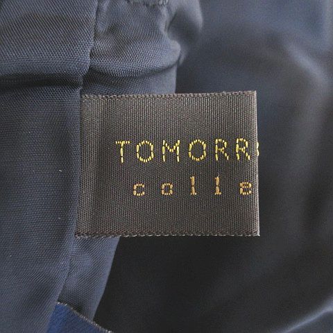 Tomorrowland collectionネイビーパンツ ドライツイル セミワイドパンツ（その他パンツ）｜TOMORROWLAND