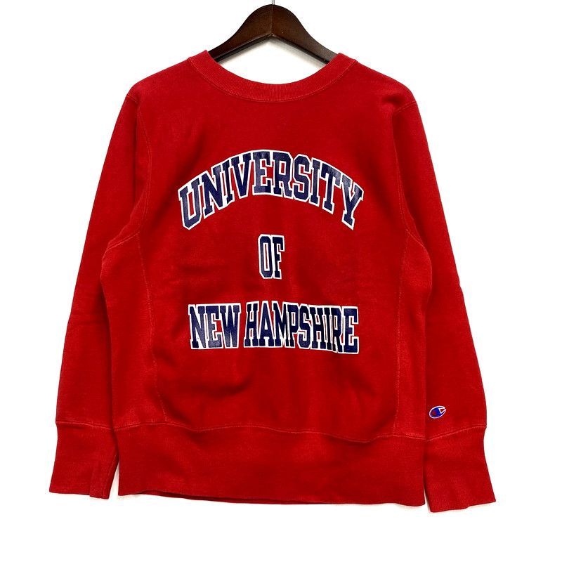 メンズ Champion チャンピオン REVERSE WEAVE リバースウィーブ 90S UNIVERSITY OF NEW HAMPSHIRE SWEATSHIRT 90年代 スウェット 146-241211-ma-11-IZU