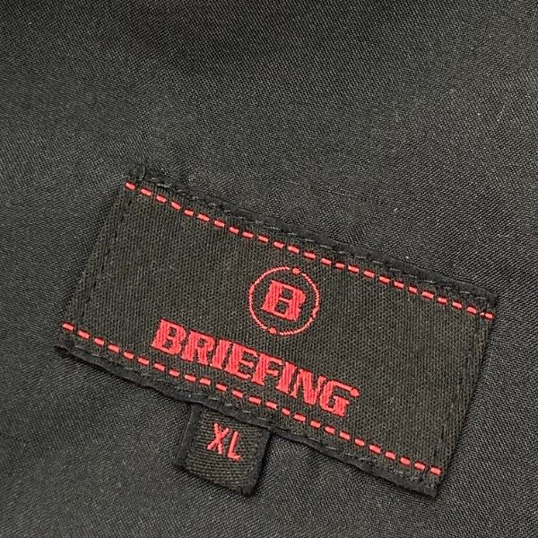 BRIEFING GOLF ストレッチ ジョガーパンツ 3Dロゴ カーキ系 XL [240101124486]