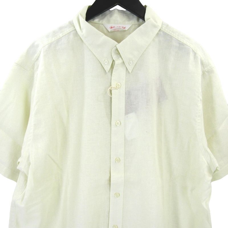 ANDFAMILYS アンドファミリー C.L.B.D S S SHIRTS SHS-2506814 半袖ボタンダウンシャツ ホワイト 白 XL 65008581 KARIMZIABAT_FR