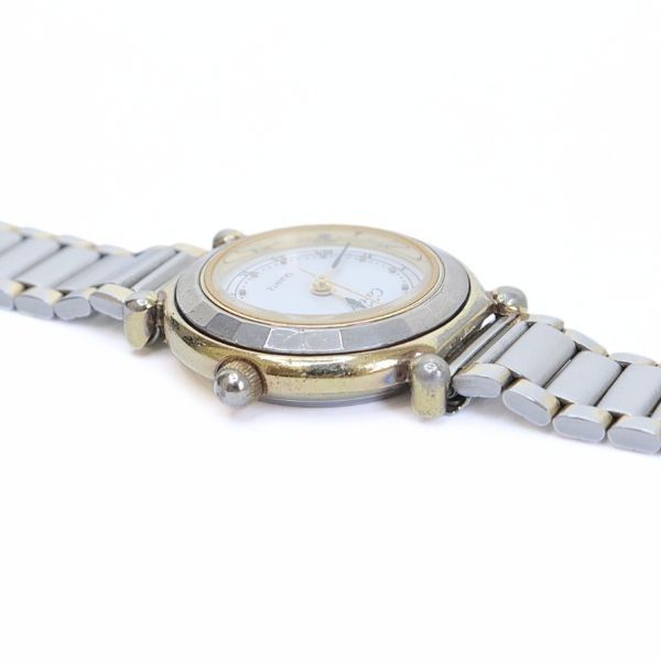 広尾店】カルティエ Cartier 腕時計 レディース L-8397 白文字盤