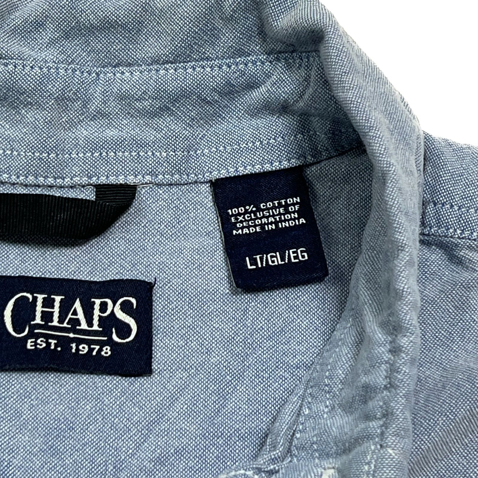 CHAPS ポロラルフローレン　レザージャケット　ポニーマーク　デニム　シャツ POLO RALPH LAUREN (ポロラルフローレン) ロゴ刺繍 ボタンダウン
