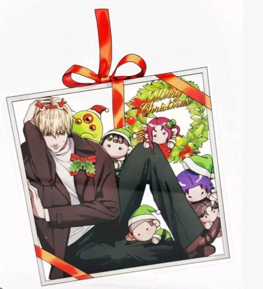 ISEGYE 間違えた ハンター アクリル スタンド クリスマス EDITION エディション 版 盤 公式グッズ