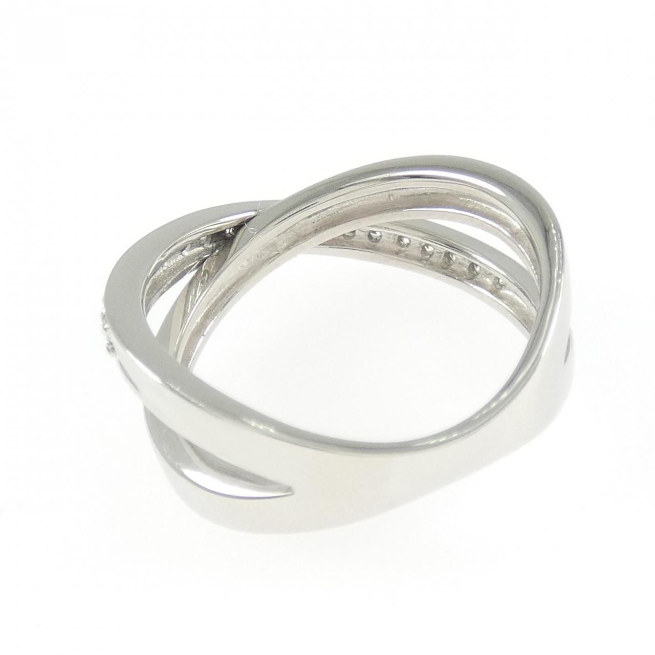 ☆美品☆ ヴァンドーム青山K18 ダイヤモンド0.19ct リング ヴァン 