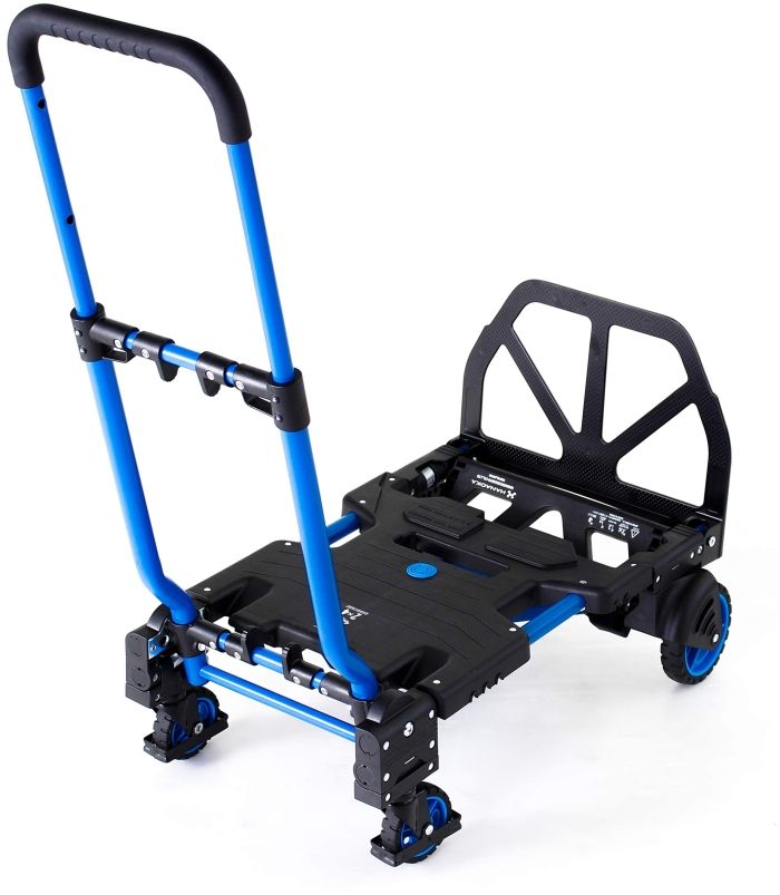 2営業日で発送 花岡車輌 フラットカート ツーバイフォーブルー HFL0401