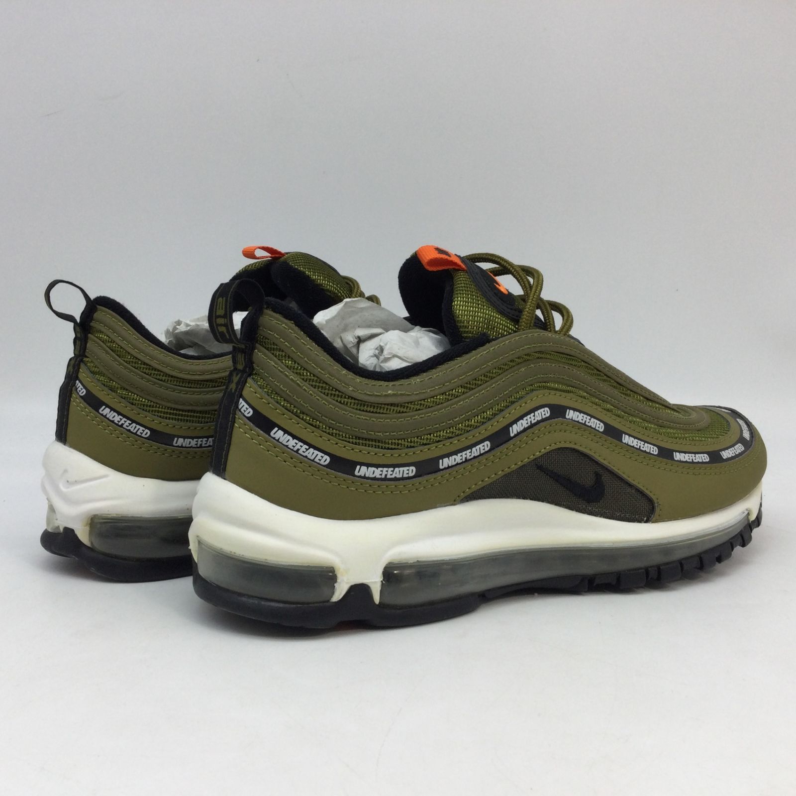 6009 NIKE ナイキ ×UNDEFEATED AIR MAX 97 OLIVE アンディフィーテッド 