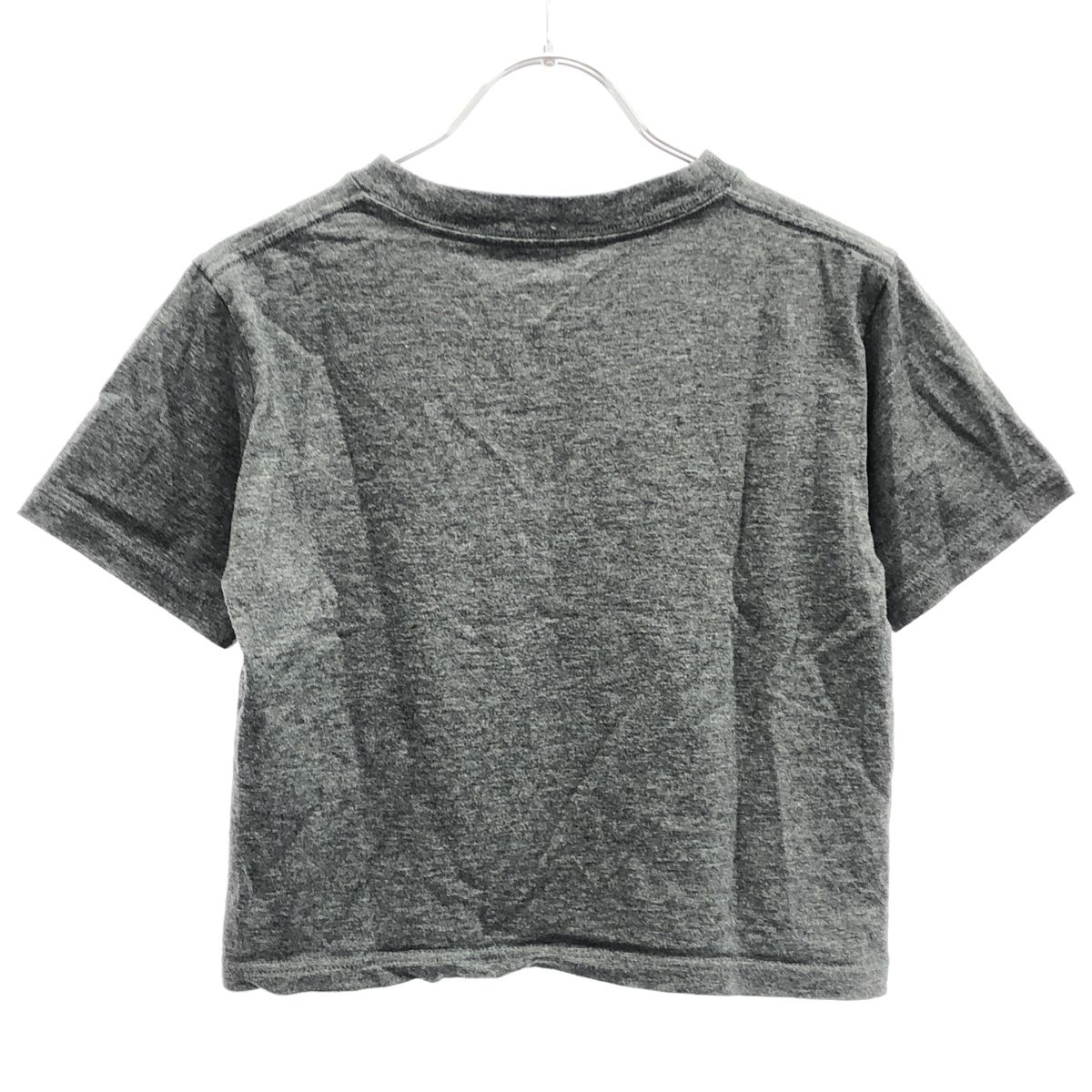 HYKE ハイク 24 SS クロップドTシャツ 241-12382 グレー 2