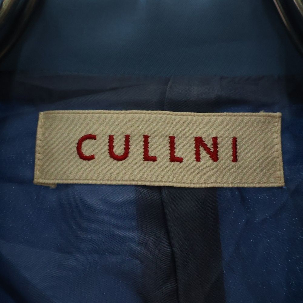 CULLNI 21ss アシンメトリー ダブルテーラードジャケット CULLNI (クルニ) 21SS アシンメトリーラペルダブルジャケット ダブル