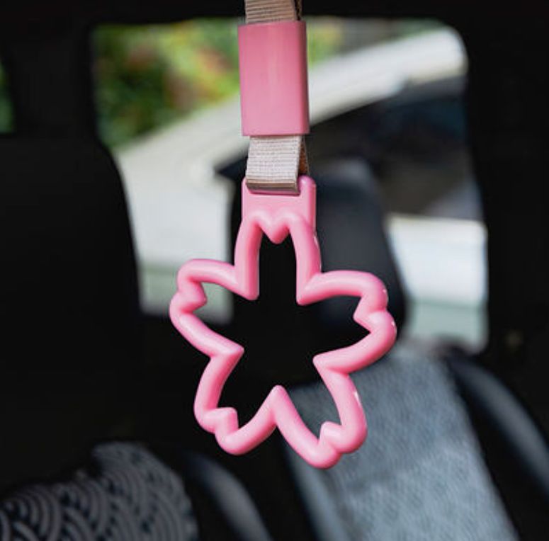 つり革 つり輪 桜 サクラ 型 デコトラ 街道レーサー ドリ車 車内