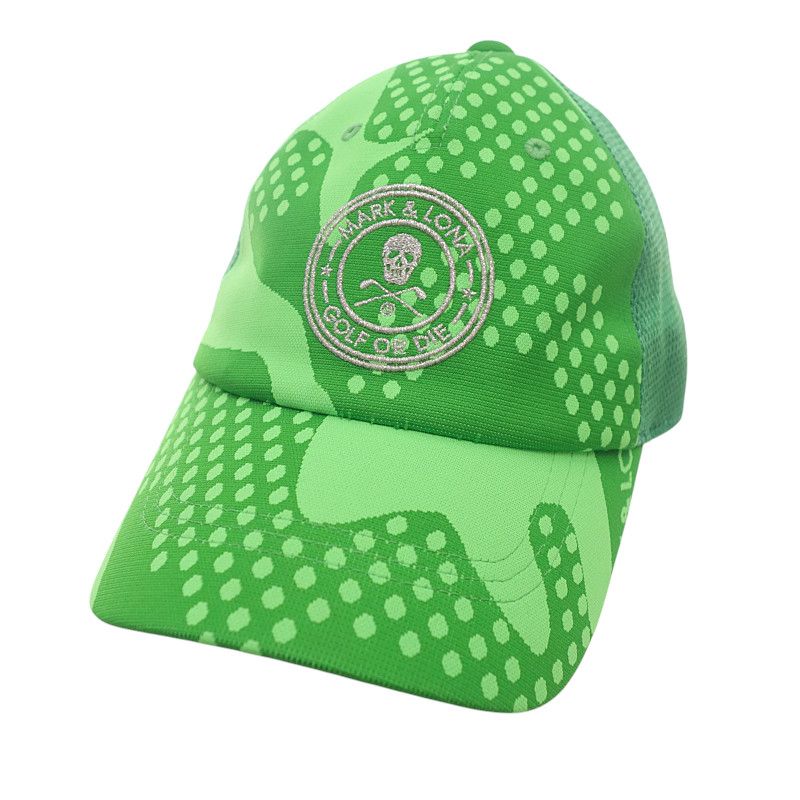 マークアンドロナ/MARKLONA VECTOR TRUCKER CAP ゴルフ ベクター トラッカー キャップ グリーン  サイズ ユニセックス-