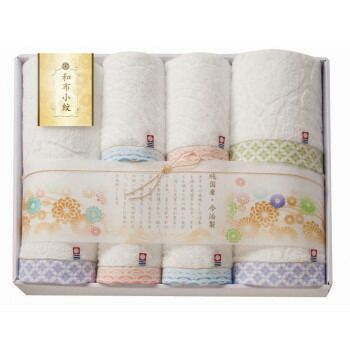 和布小紋 バスタオル3P フェイスタオル4P WFK-080