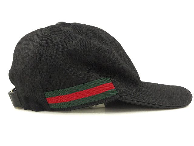 グッチ GUCCI オリジナルGGキャンバス ベースボール キャップ M 58cm