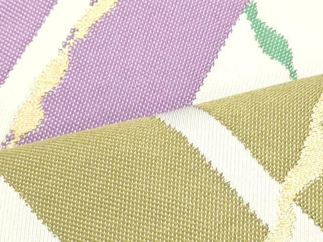 平和屋着物○世界的人形師 辻村寿三郎 ジュサブロー 六通柄袋帯 源氏