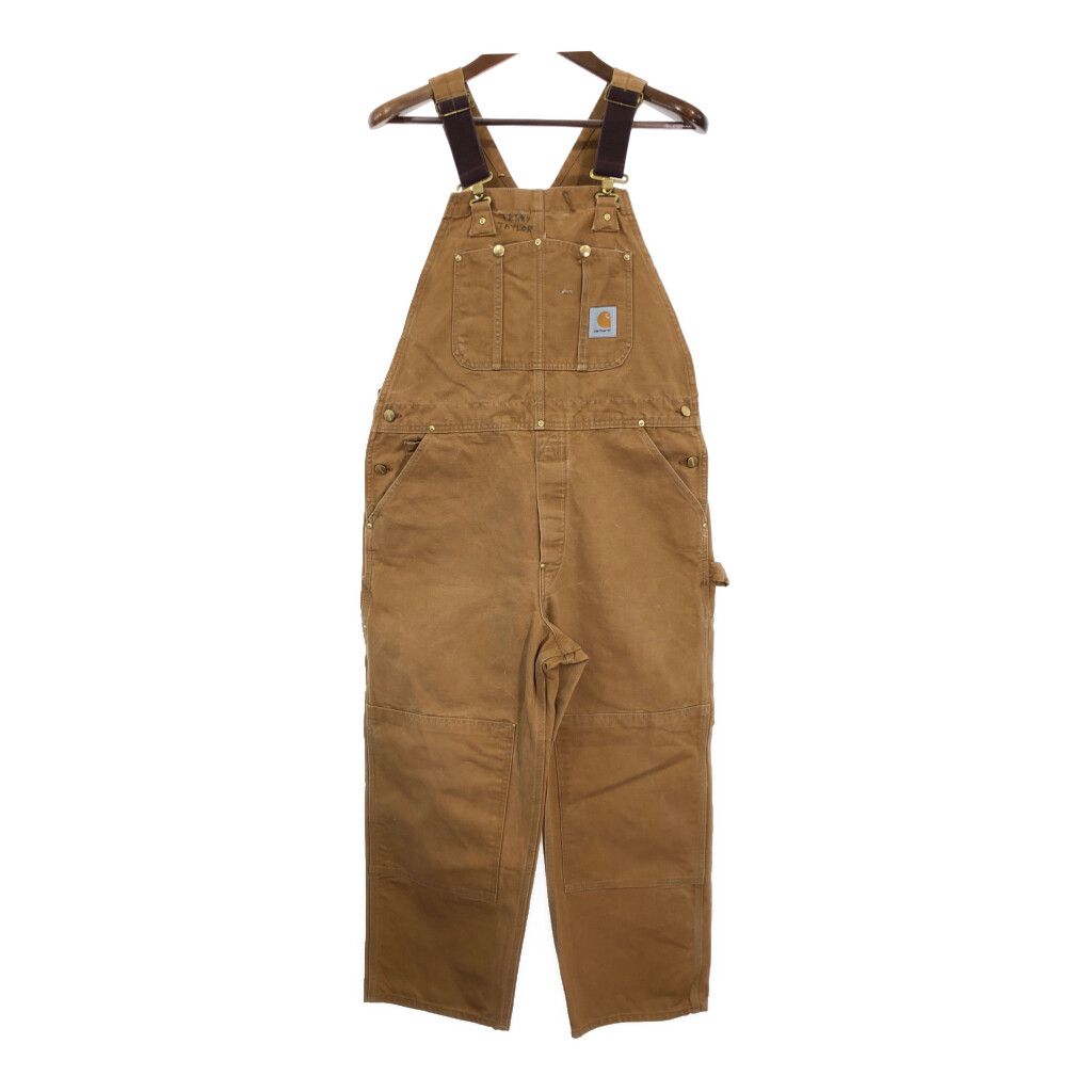 Carhartt カーハート ダック ダブルニー ビブオーバーオール