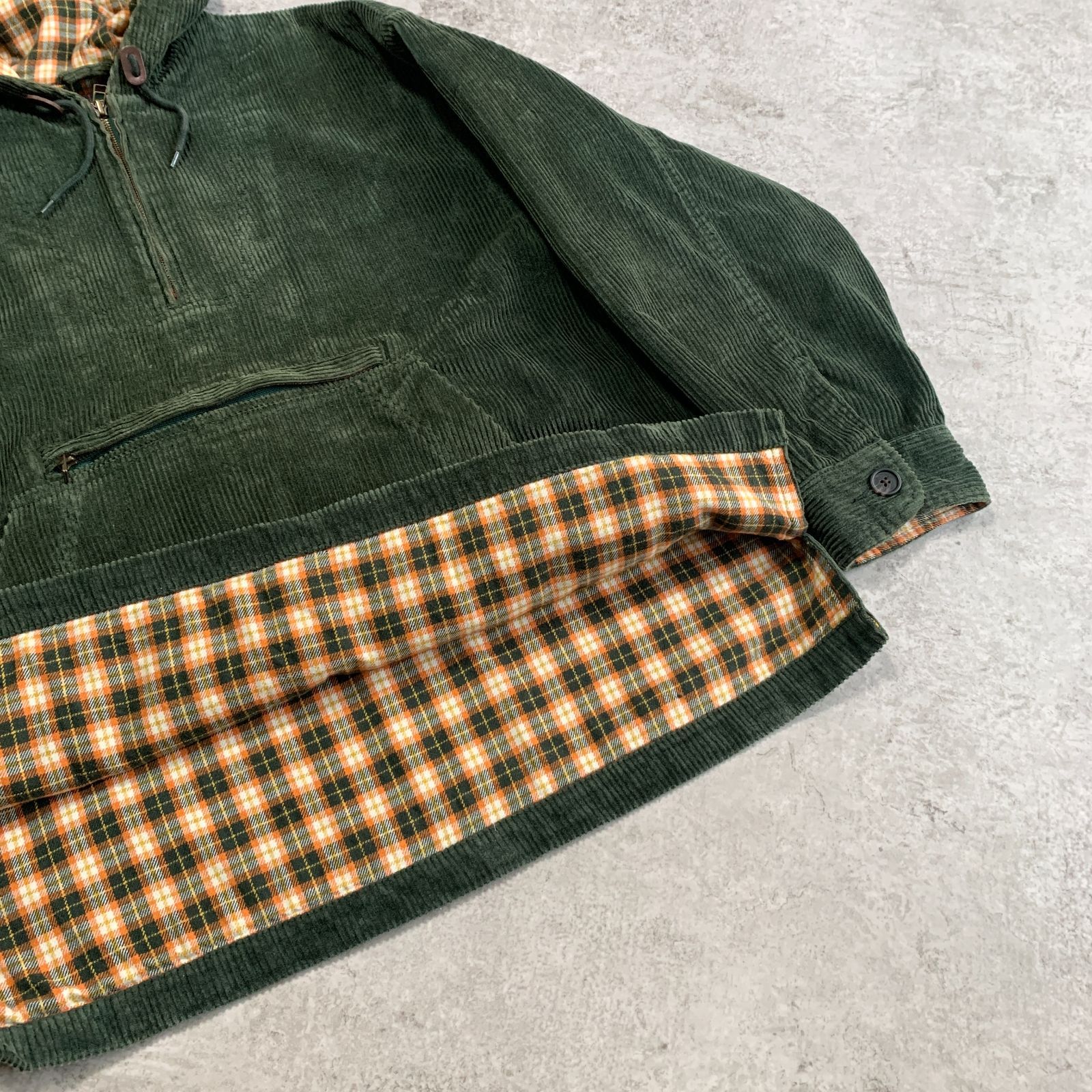 90s J.CREW Corduroy Anorak parka Jクルー ジェークルー コーデュロイ