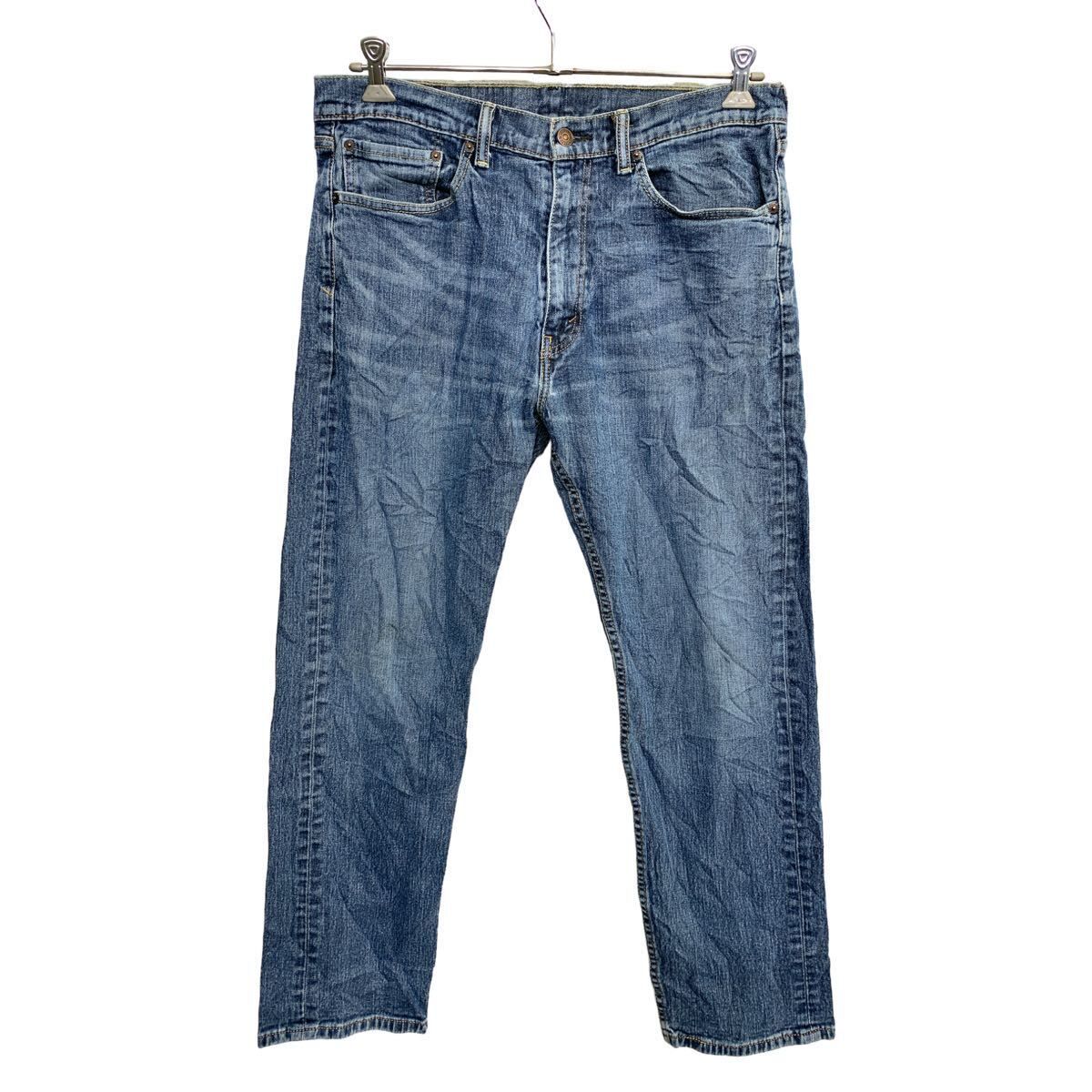 Levi´s 505 デニムパンツ W36 リーバイス レギュラーフィット ビッグサイズ ブルー メキシコ製 古着卸 アメリカ仕入 2406-534