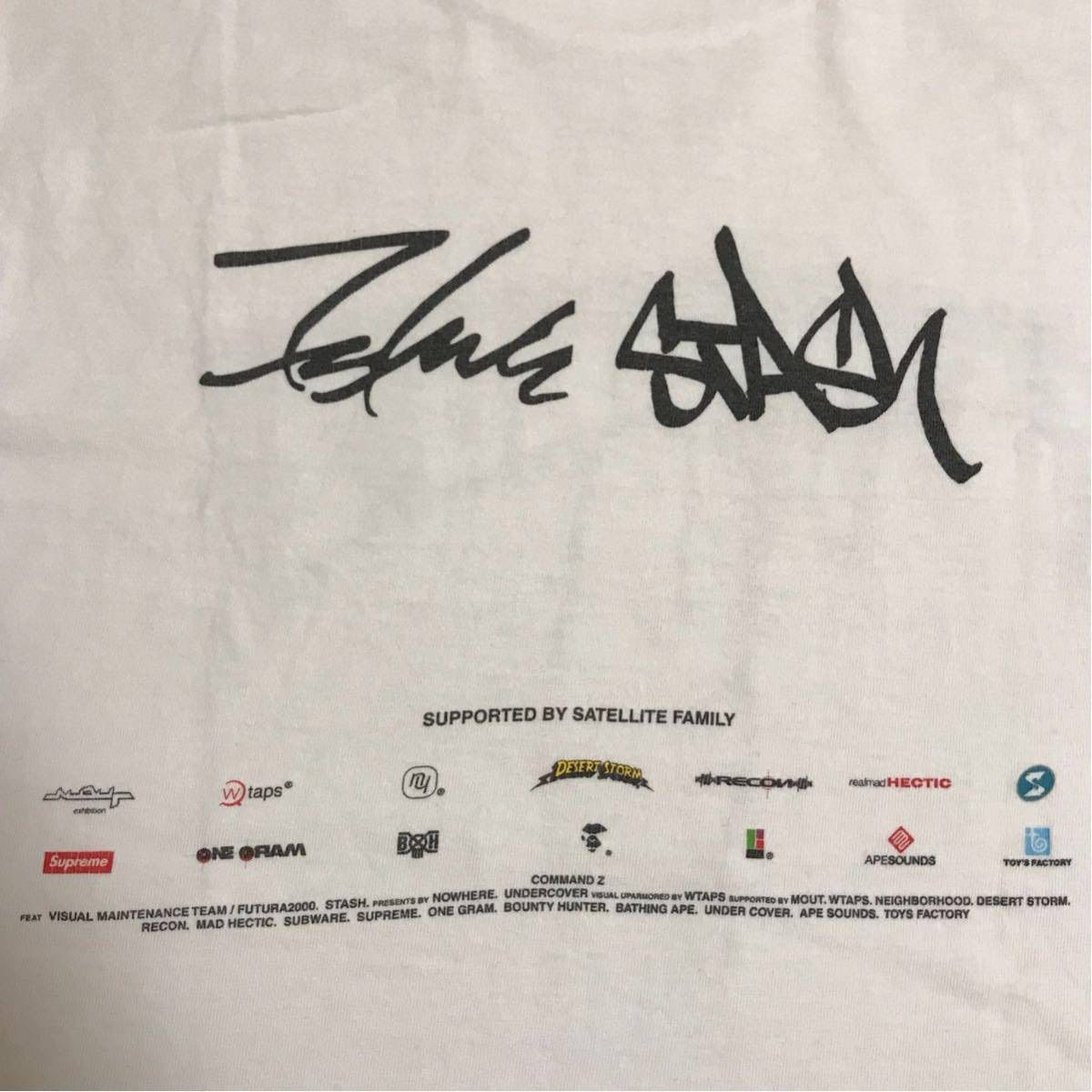 BAPE COMMAND Z Tシャツ ☆サイン入り☆ command z Tシャツ Mサイズ a bathing ape BAPE