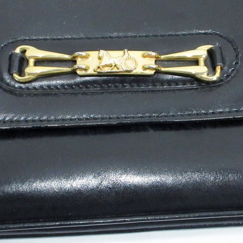 セリーヌ CELINE ヴィンテージ 馬車金具 ワンショルダーバッグ