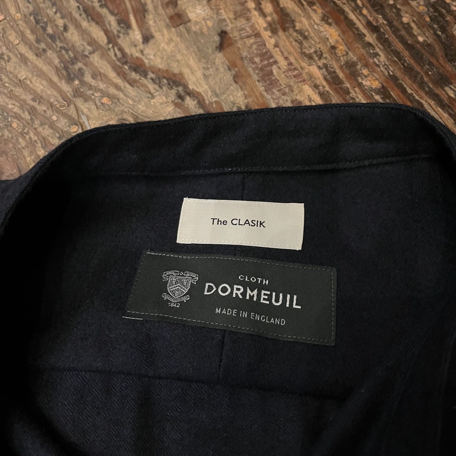 The CLASIK ザクラシック 21AW DORMEUIL Air Force Shirt 21AW-CKSH