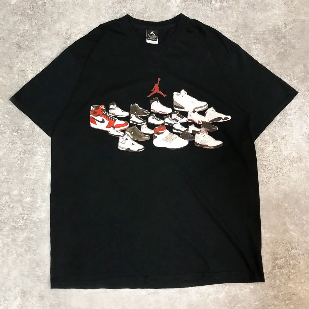 00s JORDAN BRAND エアジョーダン フォトプリント Tシャツ ブラック ...