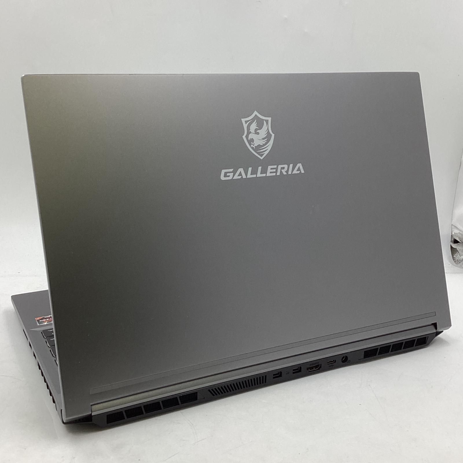 【全額返金保証】【最速発送】ゲーミングノート GALLERIA GR2060RGF-T /Ryzen7 4800H /16GB /512GB /RTX2060 /バッテリー100%【動作良好】