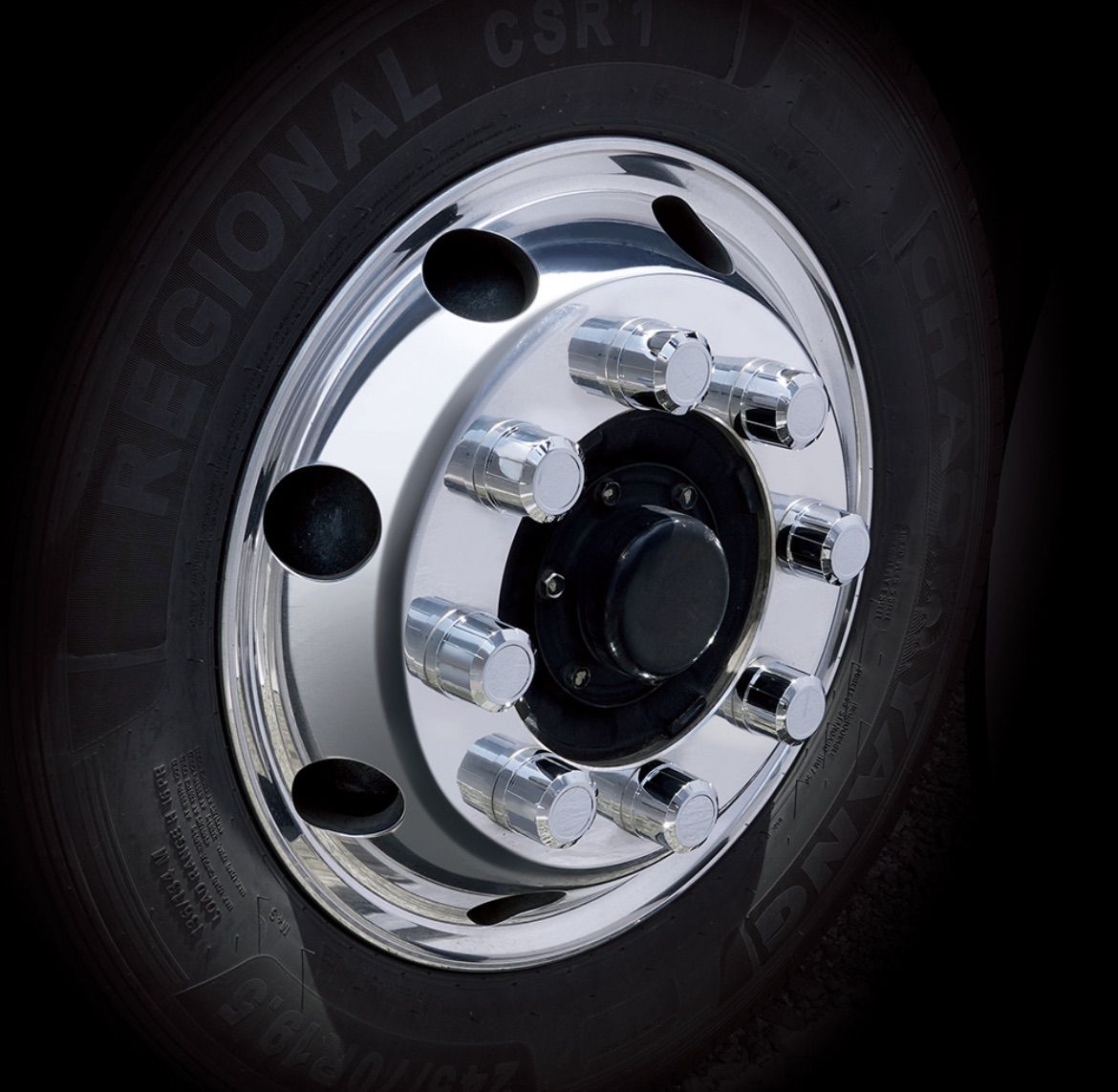 デコレーションナットキャップ　ＩＳＯ　33ｍｍ　40個入り CV-266 32個 シャインデコキャップ 樹脂 ナットキャップ メッキ ISO