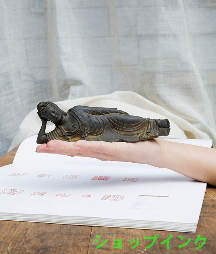 仏教美術 仏像 寝仏釈迦牟尼仏 工芸品 美術品 置物 - メルカリ