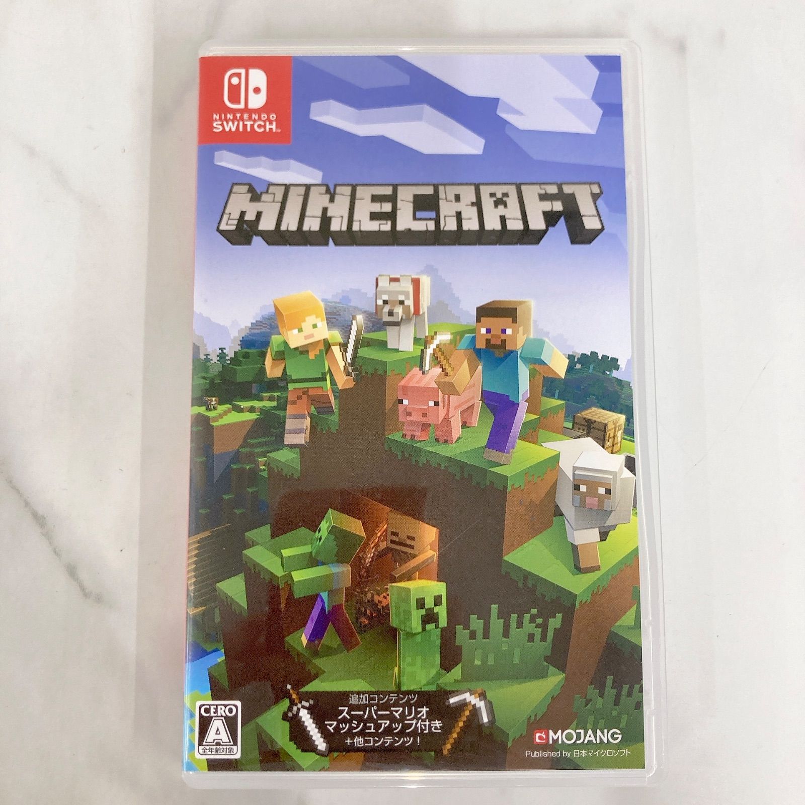 ○MINECRAFT マインクラフト Nintendo Switch ソフト【ゲームソフト】【1】 - メルカリ