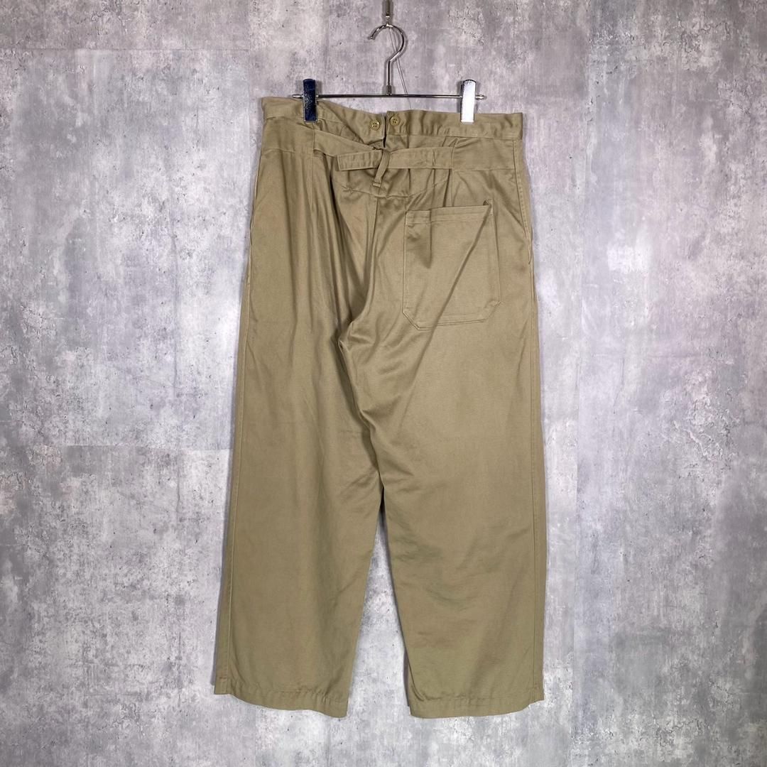 COMOLI コモリ 2 オーバーチノパンツ