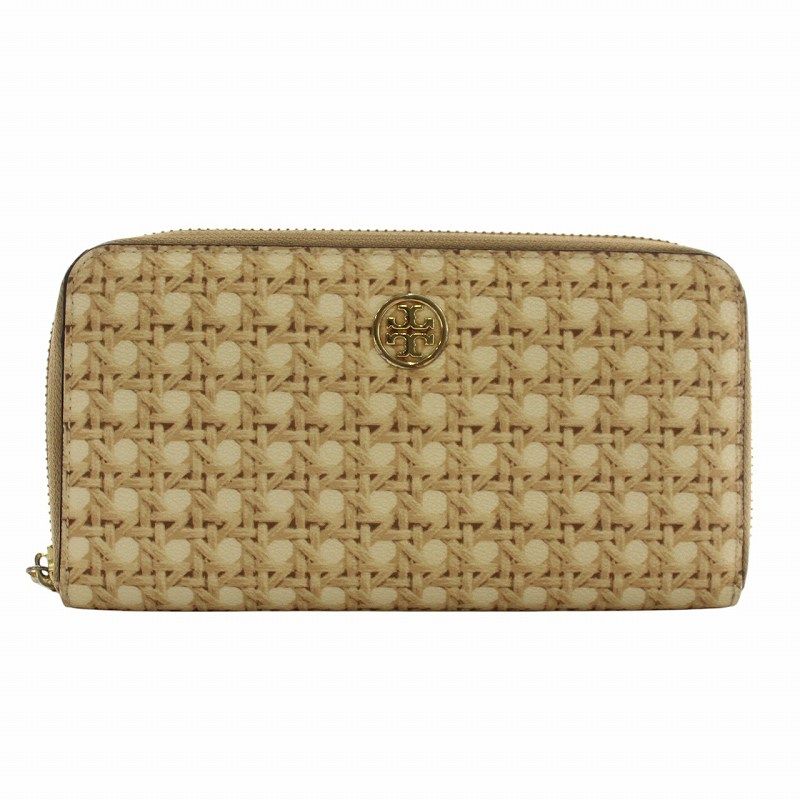 TORY BURCH レザー　ラウンドファスナー　トリーバーチ　長財布 TORY BURCH トリーバーチ 長財布 レディース ラウンドファスナー
