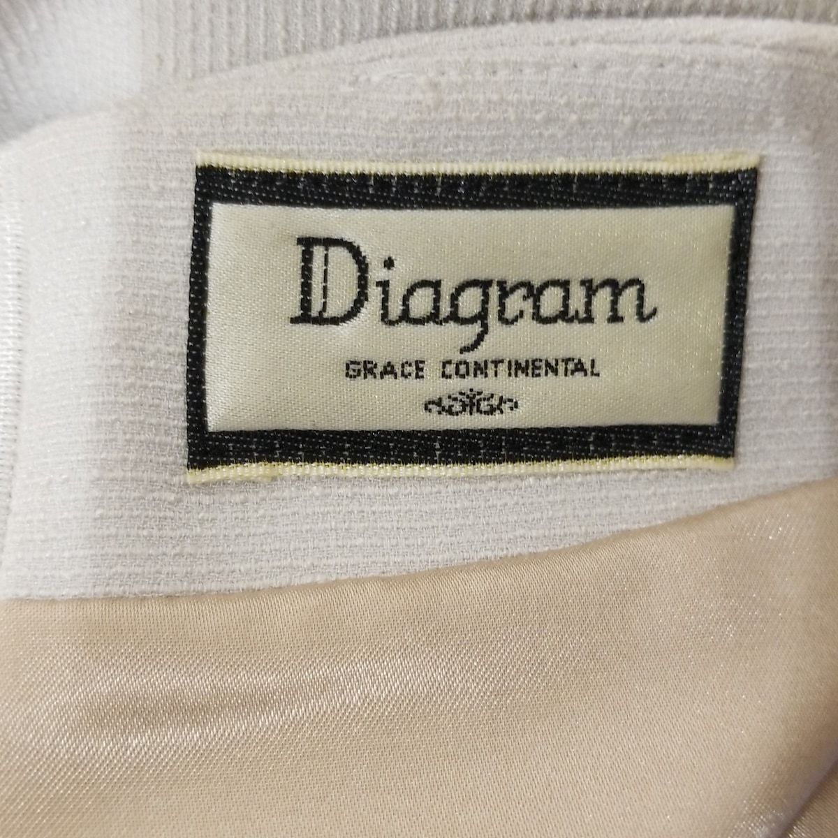 ダイアグラム ワンピース サイズ38 M レディース - グレーベージュ