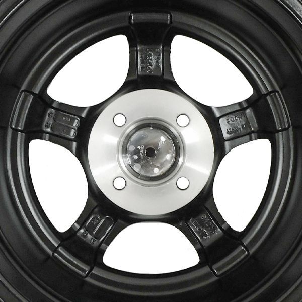 タイヤホイール 4本セット ELEMENT L002 175/65R14 14インチ 5.5J +35 
