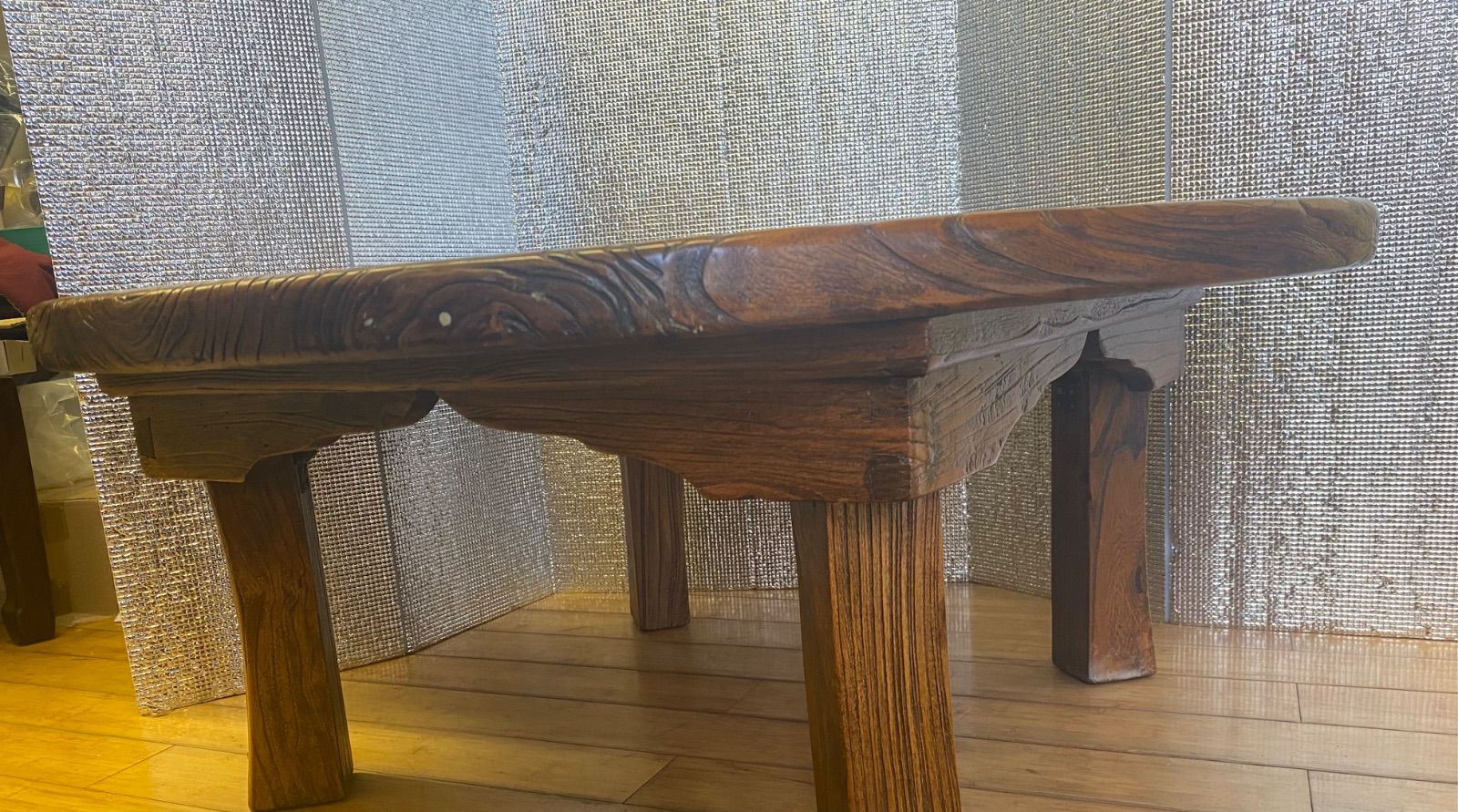 古材木製ちゃぶ台