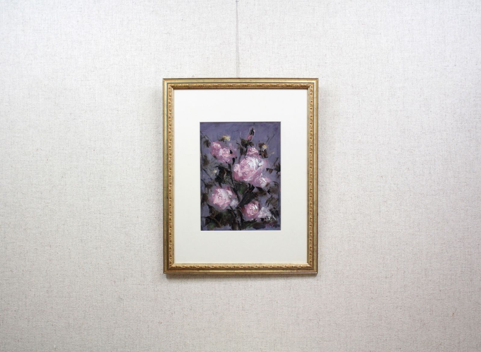 友成晴雄『バラ』油彩画【真作保証】 絵画 友成晴雄『バラ』油彩画【真作保証】 絵画 - メルカリ