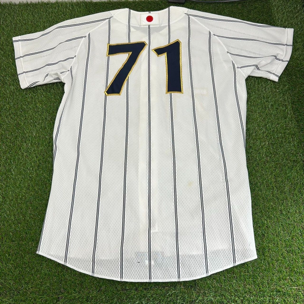 M0307) WBC 2009 ＃71 山田久志コーチ レプリカユニフォーム