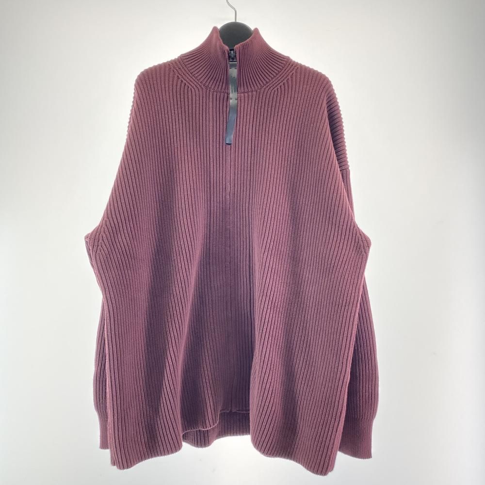 中古】N・HOOLYWOOD DRIVERS KNIT サイズ38 バーガンディ 2232-KT07 