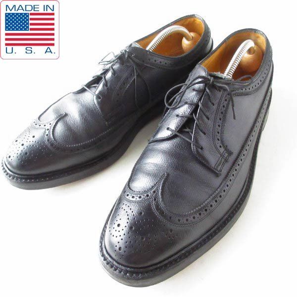 80s USA製 フローシャイム インペリアル 92604 Kenmoor ロングウィング