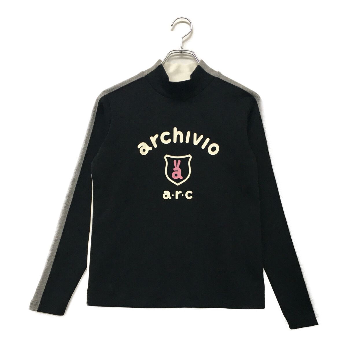 中古 レディース アルチビオ archivio 長袖シャツ 36(S) 黒×白
