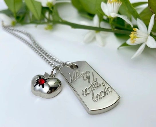 恋と深空 マヒル ペンダント 小 マット加工 つやなし ネックレス