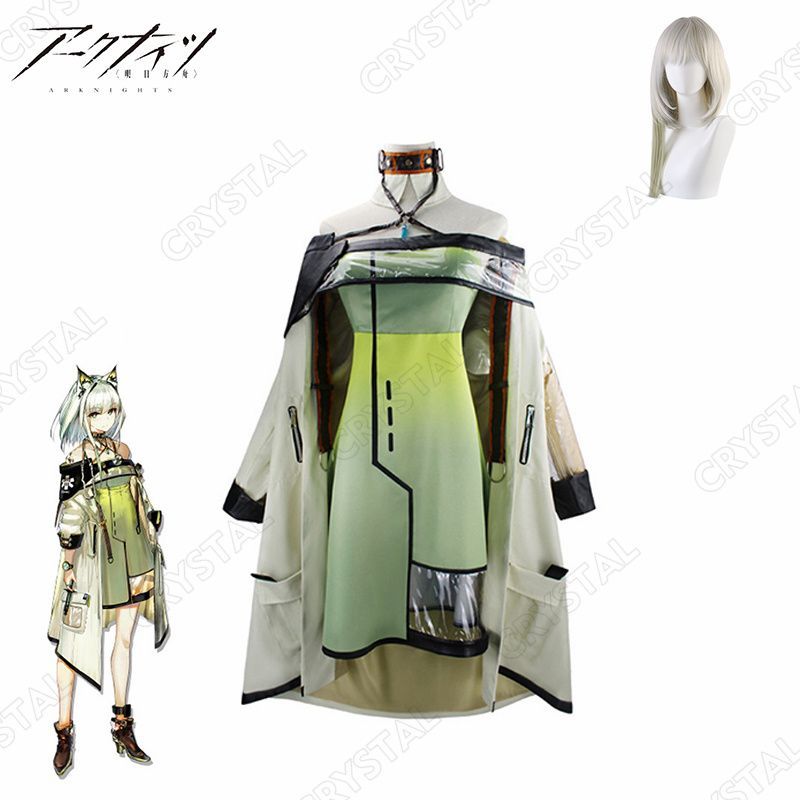 アークナイツ コスプレ ケルシー コスプレ衣装 ウイッグ付き 人気 キャラクター Arknights Kal tsit コスプレ用 イベント 仮装 舞台装 演出服 漫遊展 撮影用 観賞用 祭り 贈り物 誕生日 ハロウィン クリスマス
