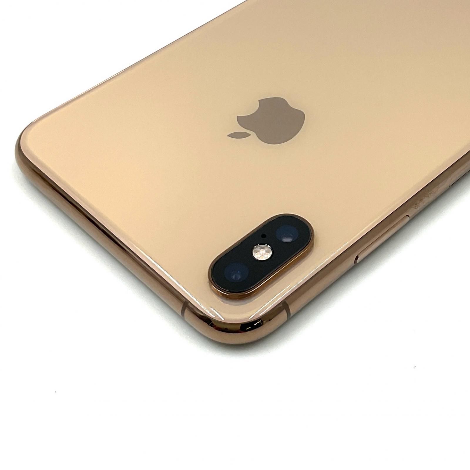 iPhone XS Max 256GB ゴールド docomo 白ロム 超美品 動作確認済 99 