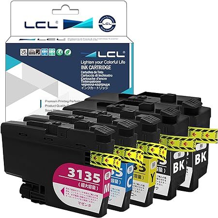 4色セット+ブラック LCL Brother用 ブラザー用 LC3135-4PK LC3135