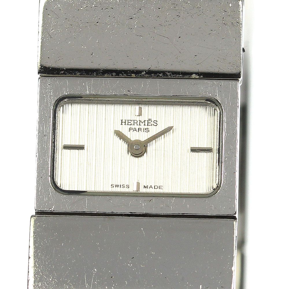 エルメス HERMES LO1.210 ロケ 七宝焼き クォーツ レディース箱付き_760607