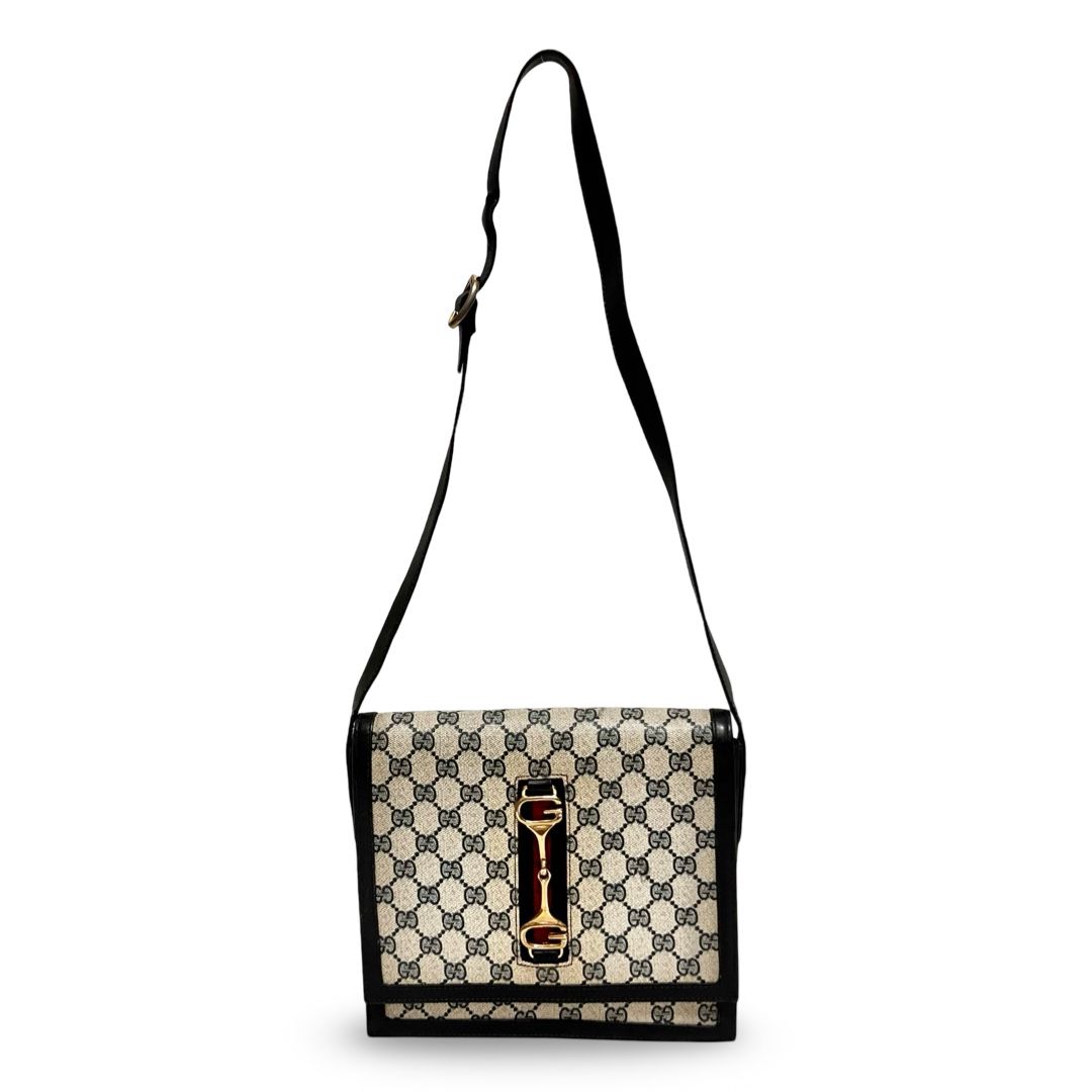 GUCCI - GUCCI オールドグッチ シェリーライン GG ホースビット