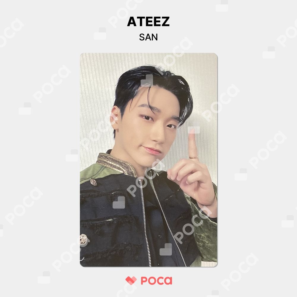ATEEZ - ATEEZ withmuu ラキドロ トレカ くまver ソンファ【699】 ATEEZ Our Bakery コラボ ラキドロ トレカ ソンファ - メルカリ