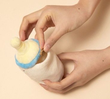 ≪ベビートイ≫犬のおもちゃ  哺乳瓶　ぬいぐるみ