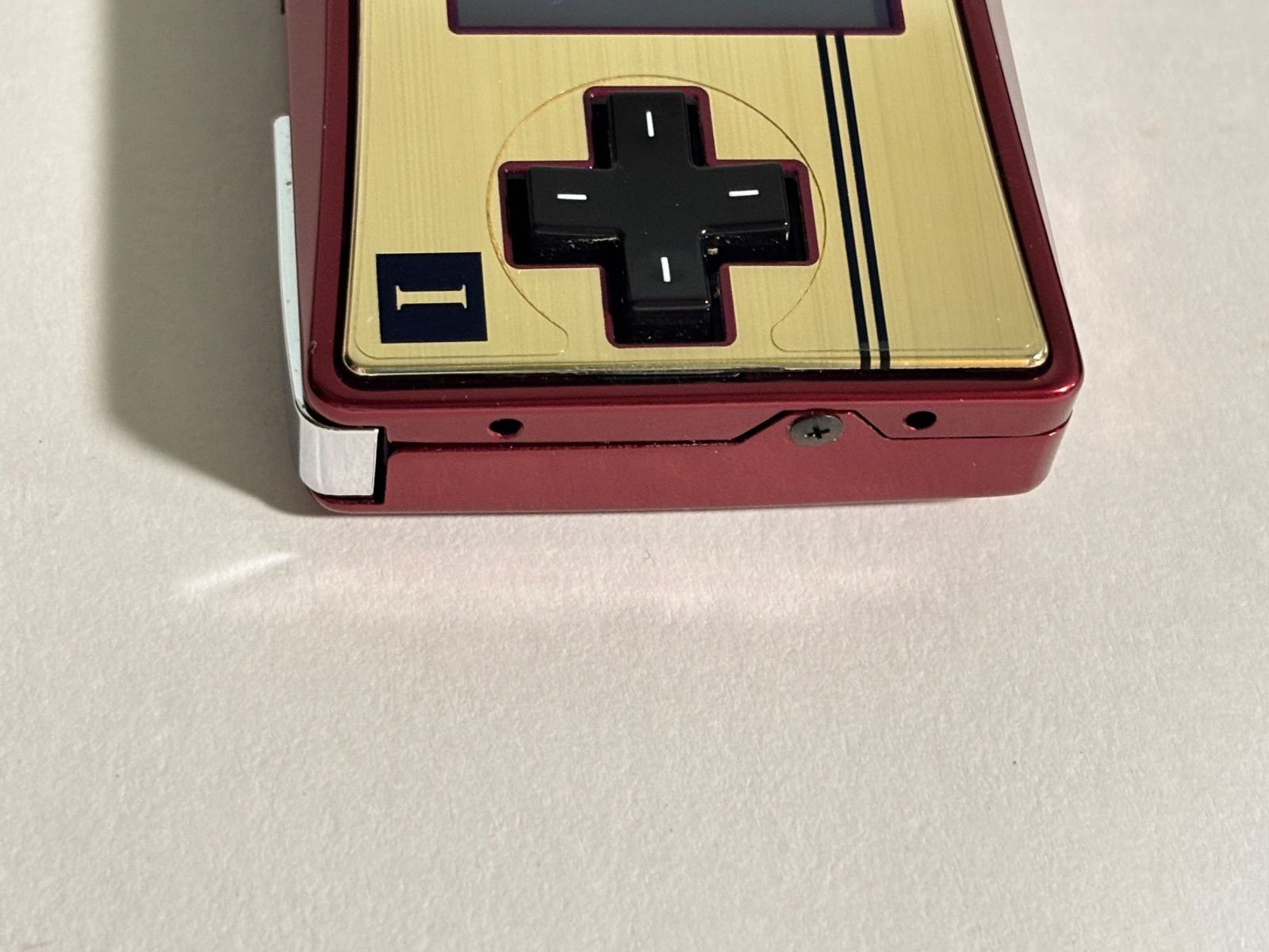 美品 ゲームボーイミクロ 本体 OXY-001 20周年 ファミコンバージョン② Nintendo 任天堂 GAME BOY micro ゲームボーイミクロ 20周年