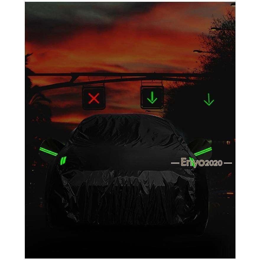 190T 耐風 雪 防水性アップ 車カバー 自動車カバー SUV 車体カバー 収納ポーチ付きサンシェード カーカバー 紫外線防止 車カバー ボディカバ BRIGHTFACE_UK